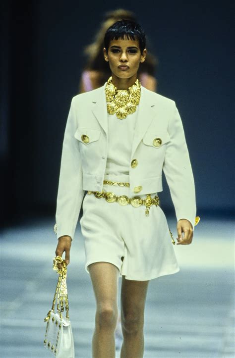 abito versace 1992|versace runway 1992.